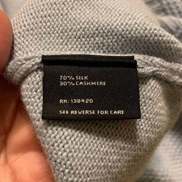 CARLISLE Baby Blue Open Cardigan - Picture 8 of 8